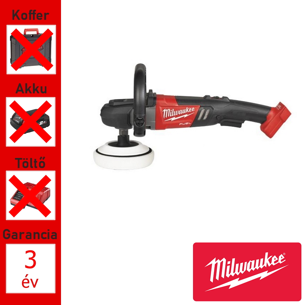 Milwaukee 18V akkus polírozó géptest